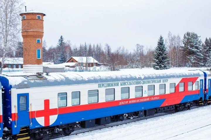 Поезд здоровья «Святитель Лука» собирается в первую командировку 